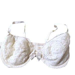 Solange Lace Cream Bra